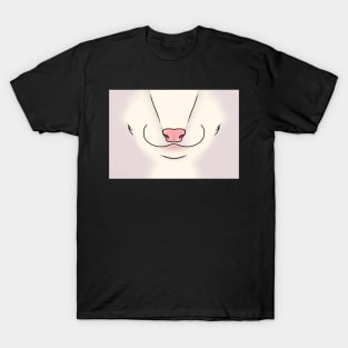 Albino Ferret Face T-Shirt